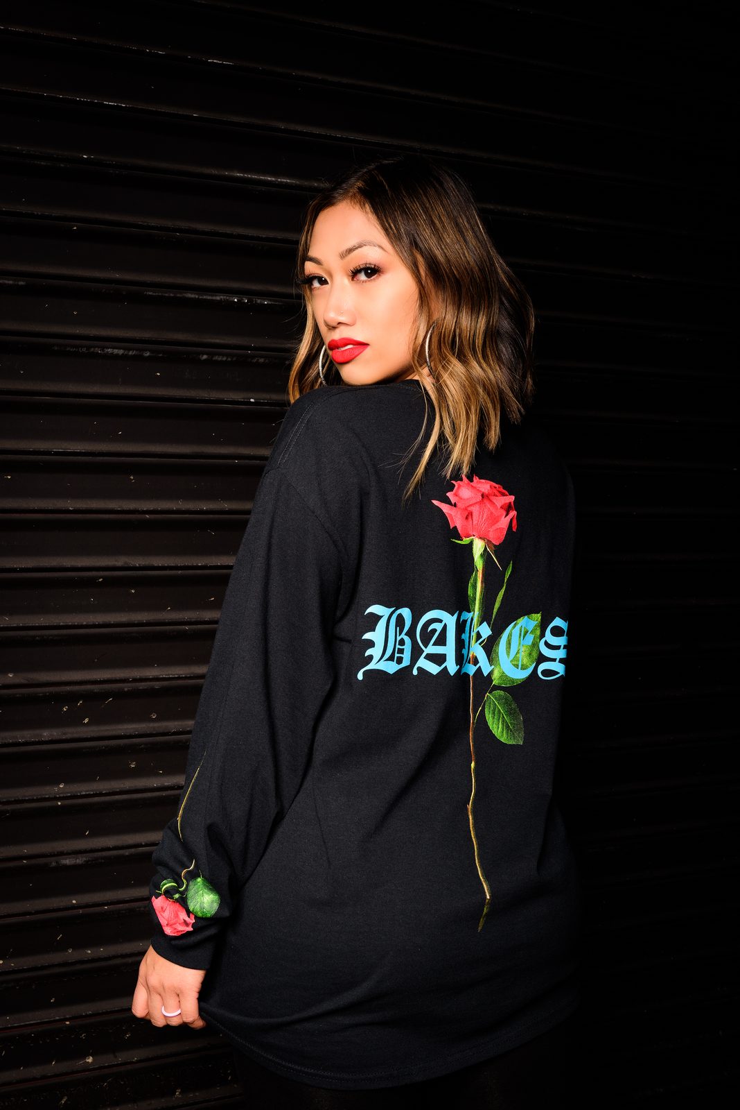 Divine Timing Black Long Sleeve, view 7