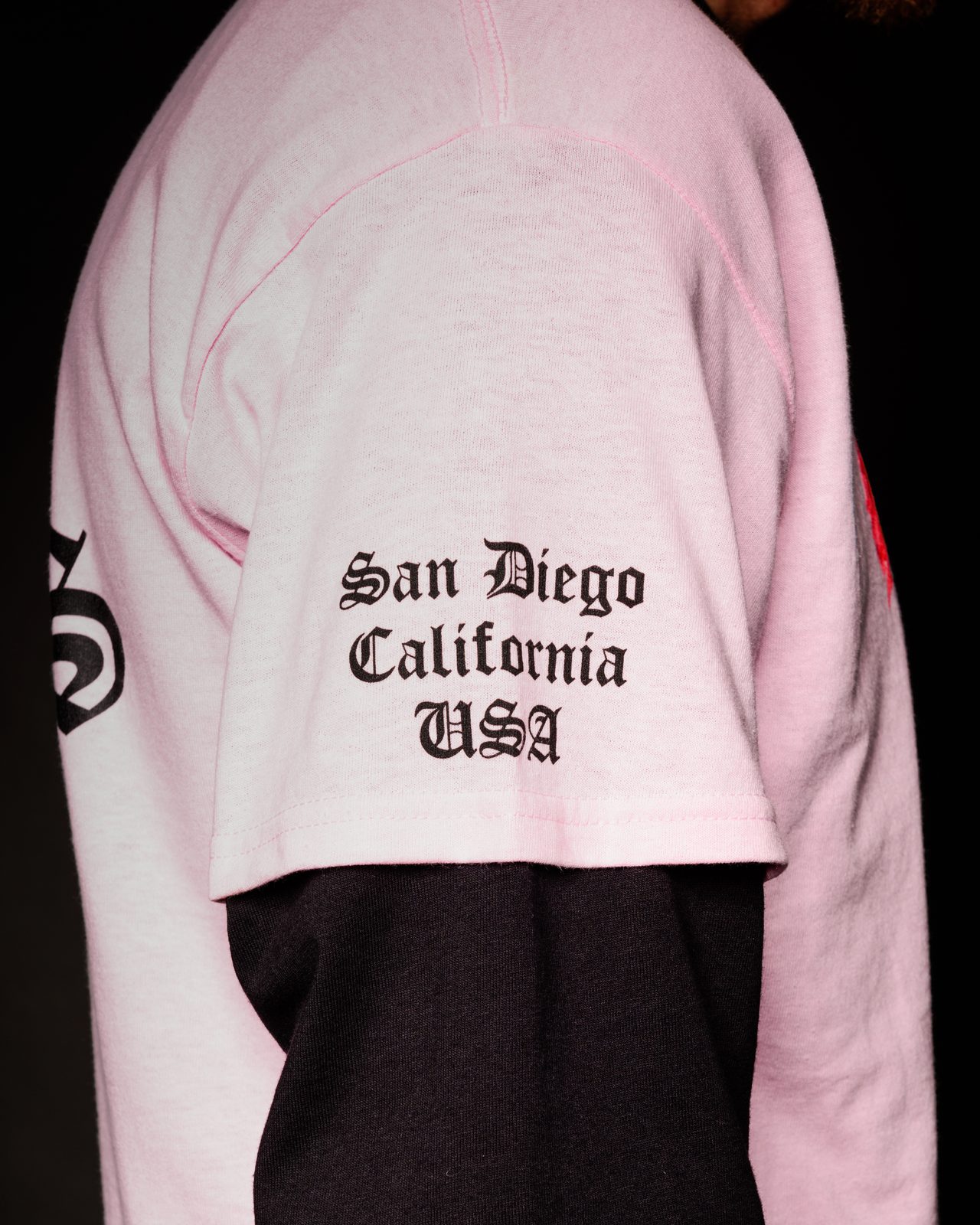 Divine Timing Pink Tee, view 5