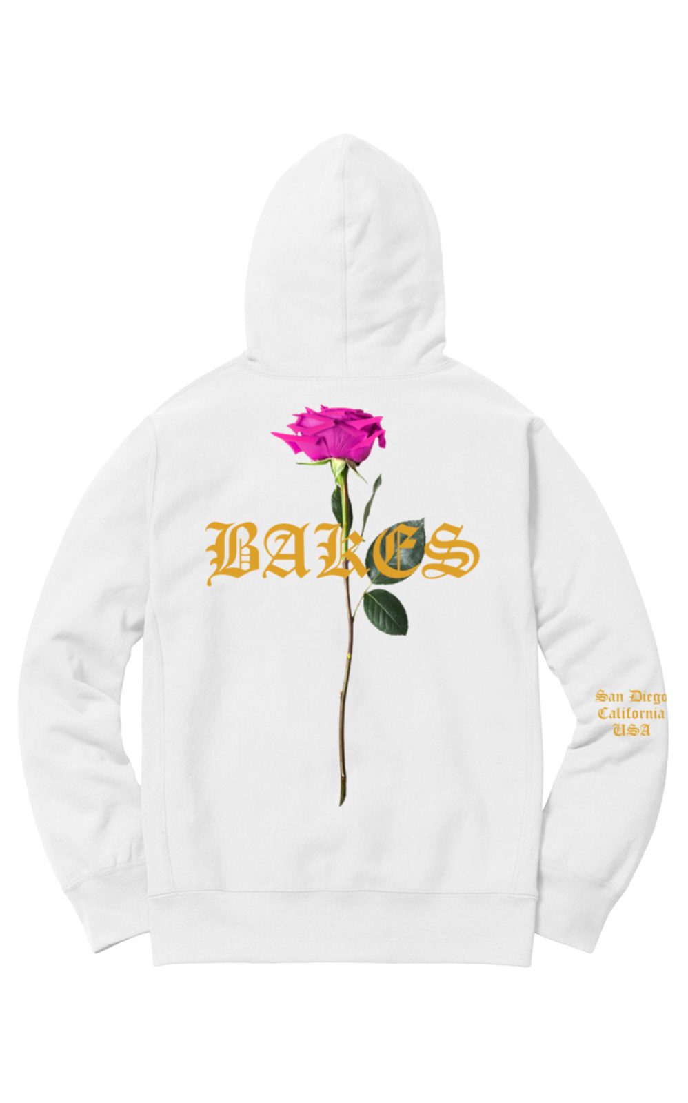 Divine Timing White Hoodie, view 4